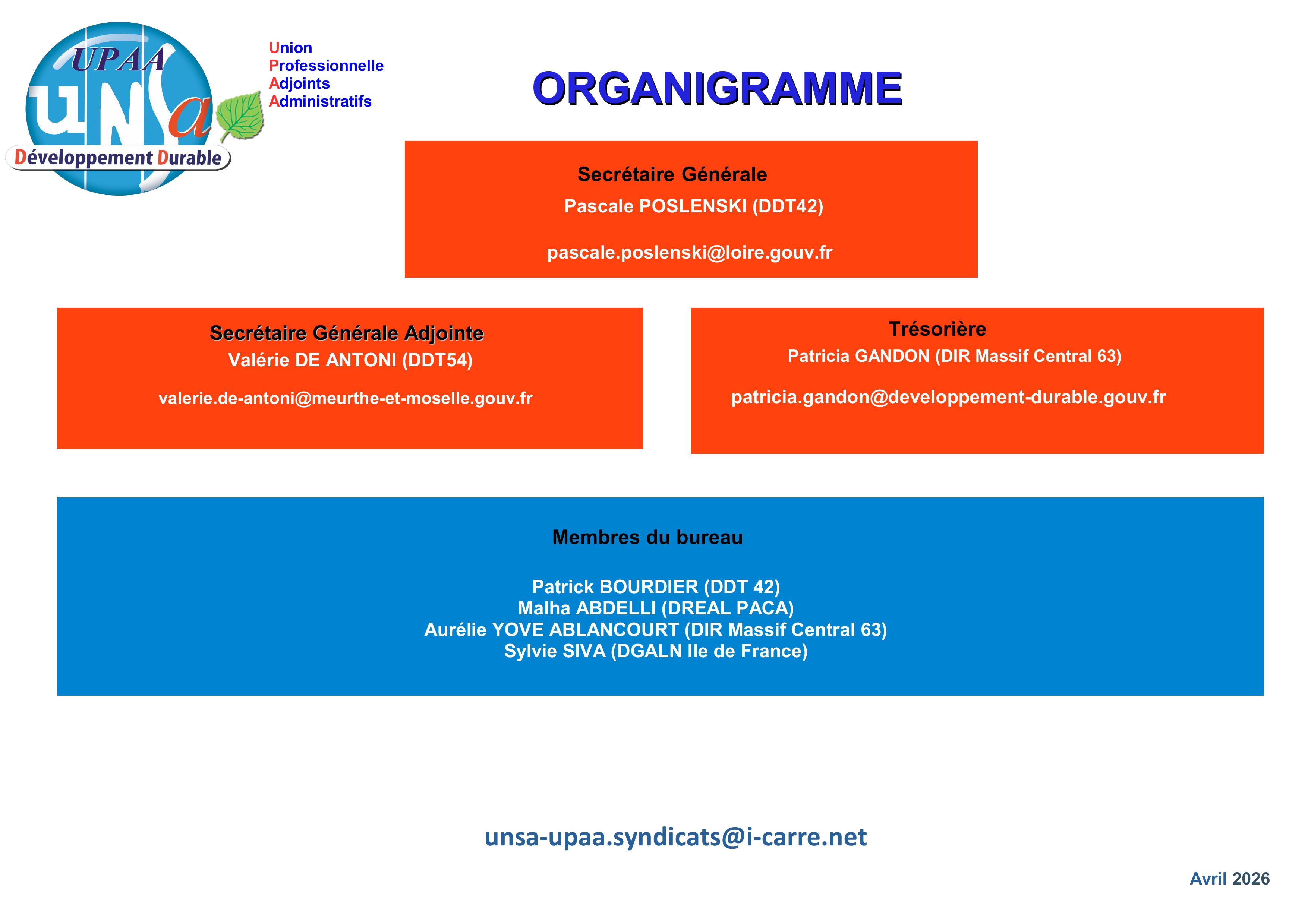 bureau national upaa 2020