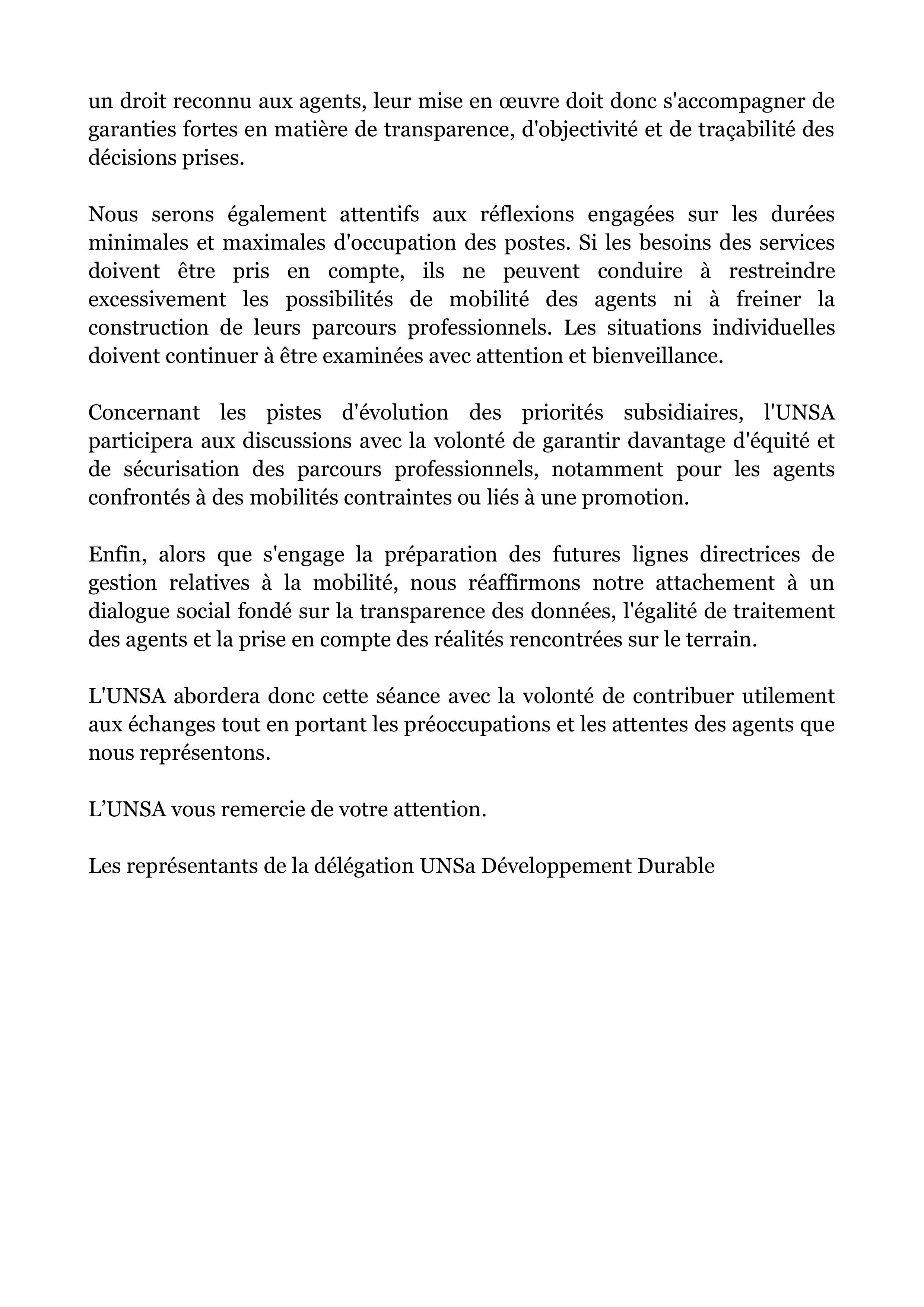 Déclaration liminaire du 2e Cosui expérimentation mobilité du 12 juin 2026 page 2